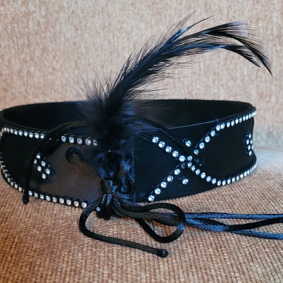 Vintage 1990's Custom Designed Flapper Headband - Picture 2 of 4